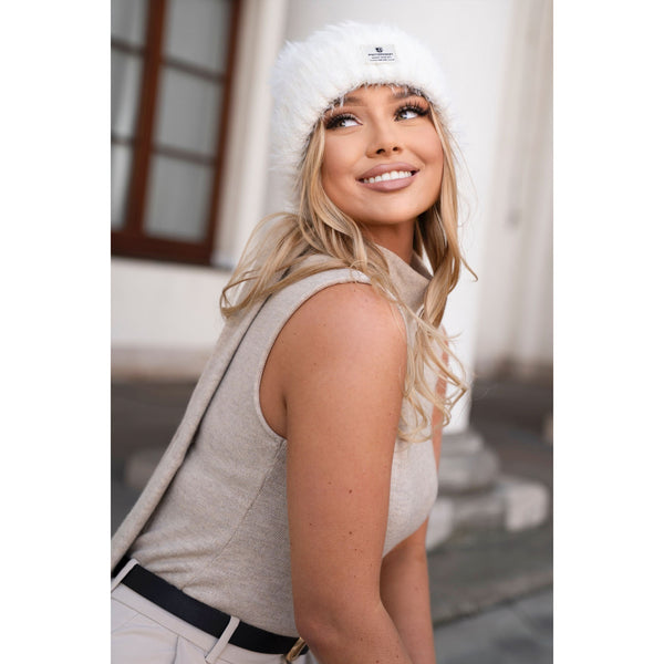 Žieminė kepurė moterims Peterson, balta S30