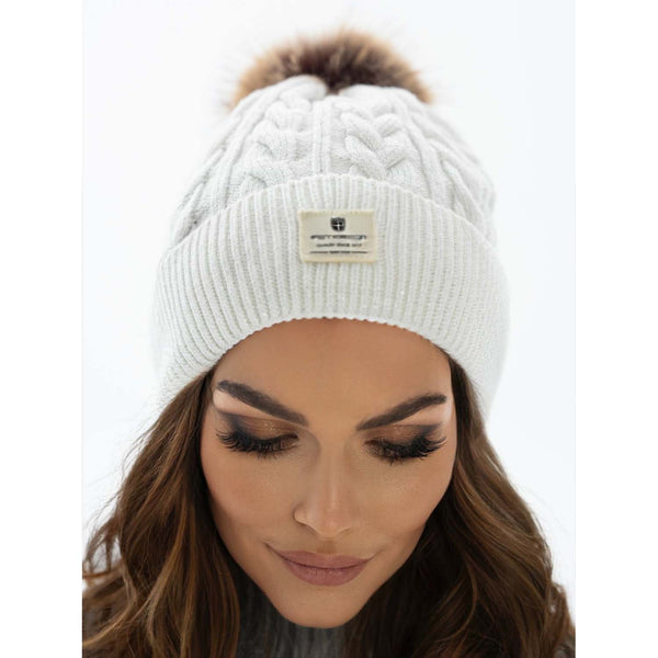 Kepurė moterims Peterson, balta K120