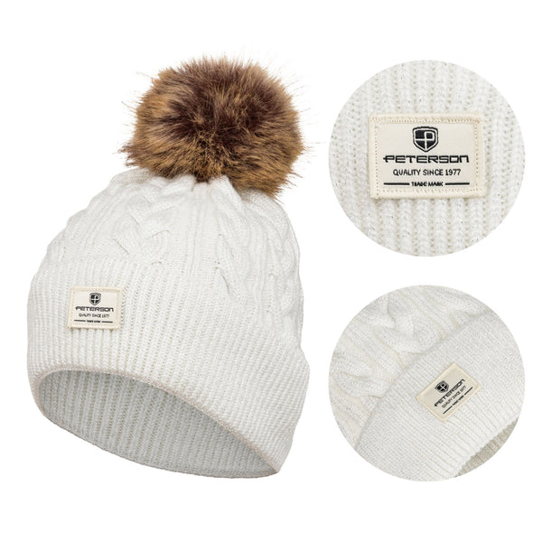 Kepurė moterims Peterson, balta K120