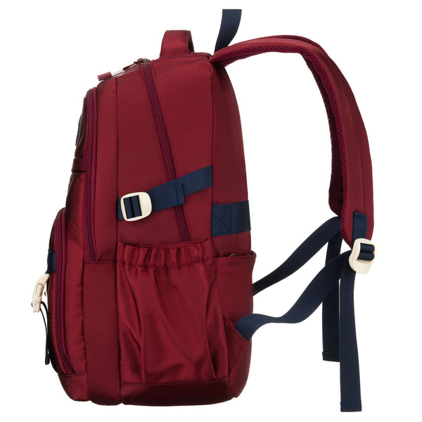 Vidutinė kuprinė unisex Peterson, bordo