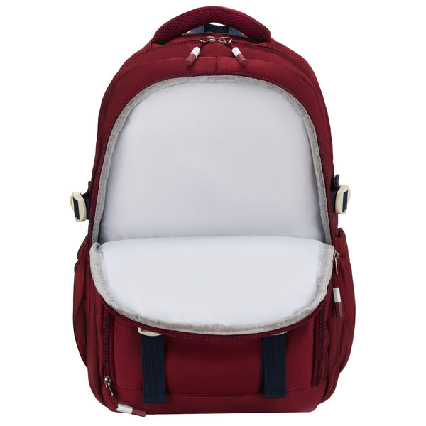 Vidutinė kuprinė unisex Peterson, bordo