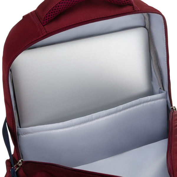 Vidutinė kuprinė unisex Peterson, bordo