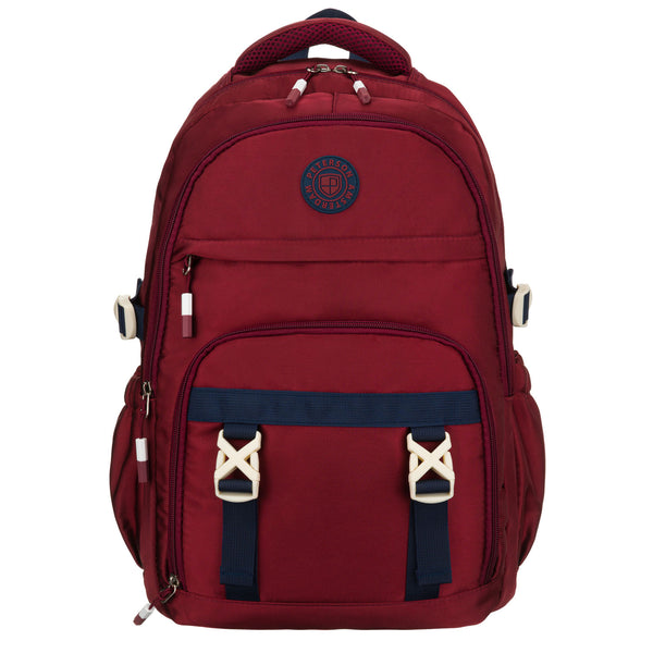 Vidutinė kuprinė unisex Peterson, bordo