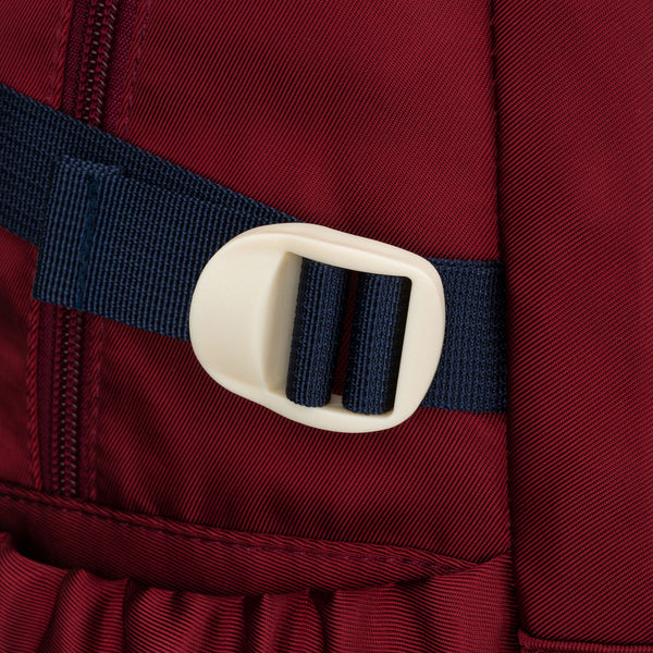 Vidutinė kuprinė unisex Peterson, bordo