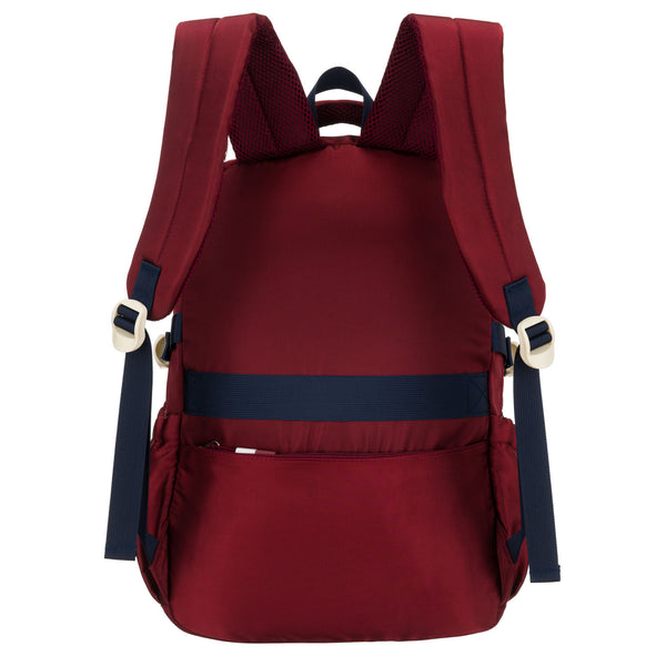 Vidutinė kuprinė unisex Peterson, bordo