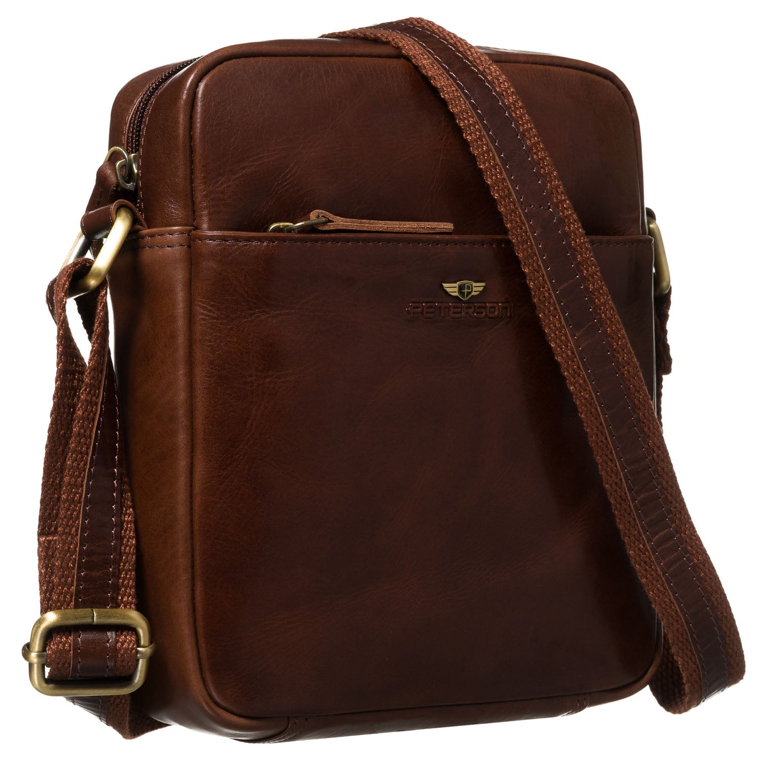 Rankinė vyrams Peterson, ruda R500