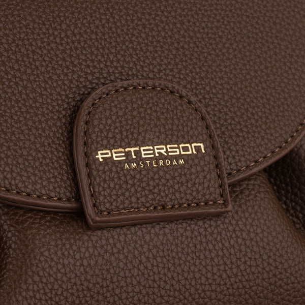 Moteriška rankinė per petį Peterson, ruda AX29