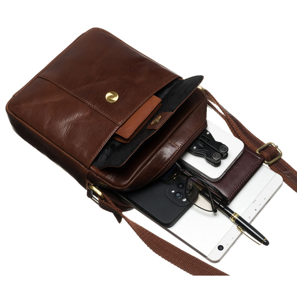 Rankinė vyrams Peterson, ruda R484