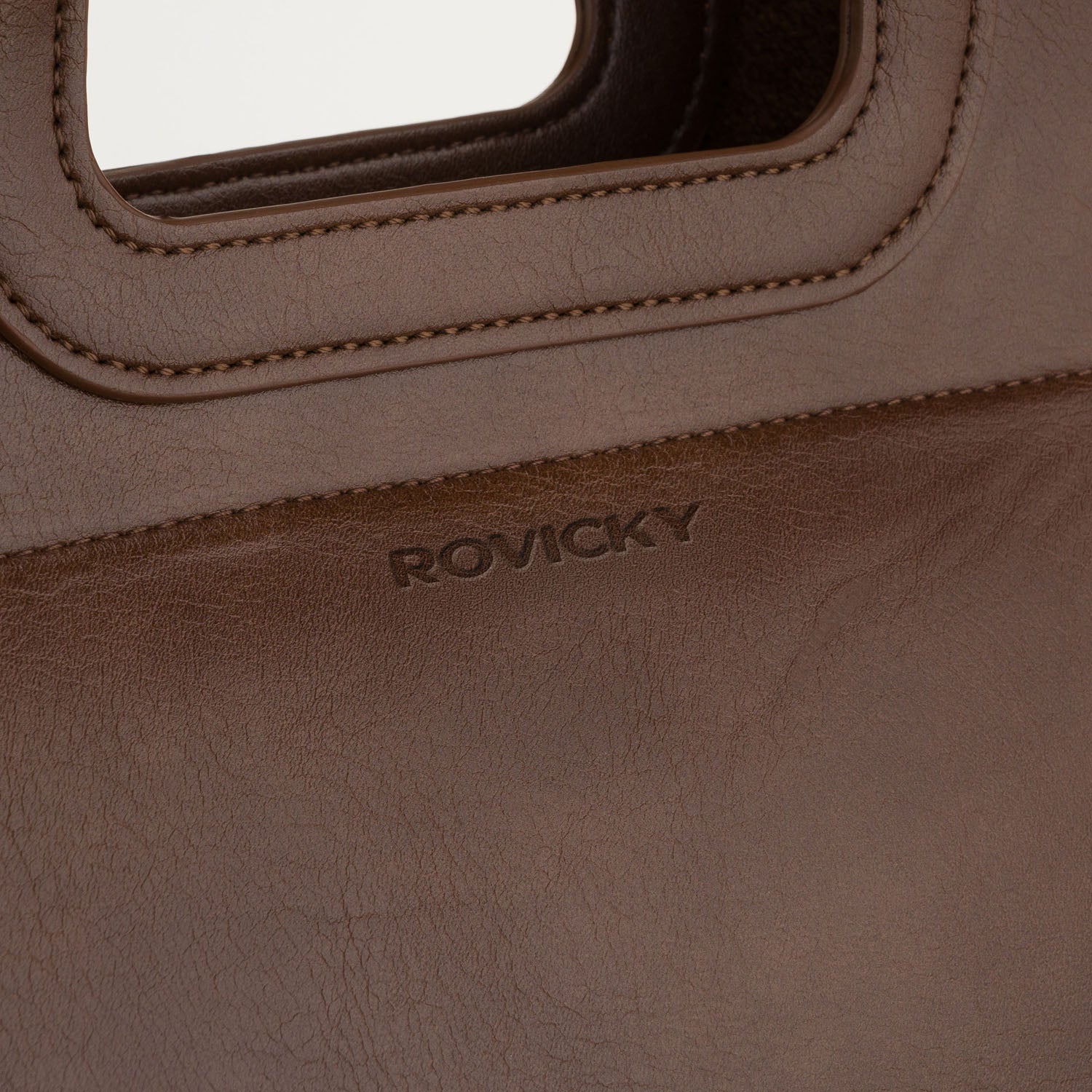 Ruda moteriška eko odos rankinė Rovicky M47