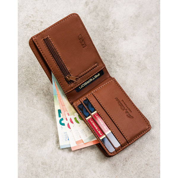 Piniginė vyrams Peterson, rudas N445