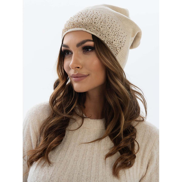 Kepurė moterims Peterson, smėlio K297