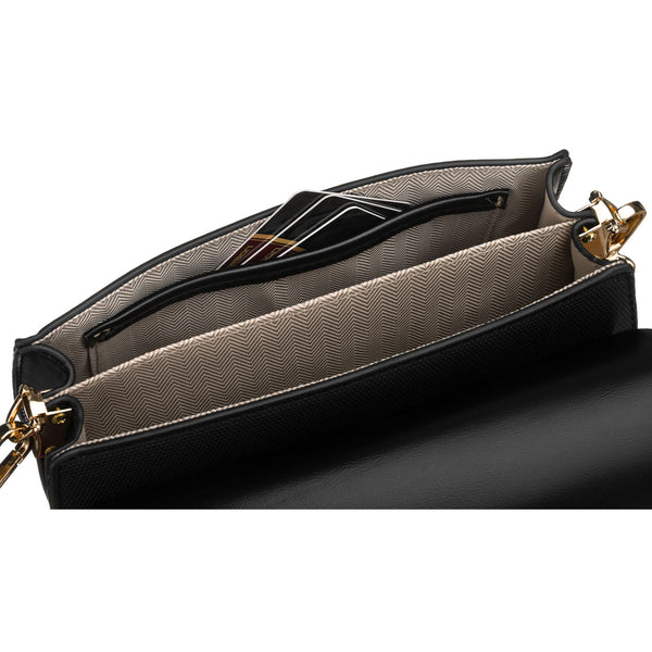 Maža rankinė moterims Peterson, juoda 1467