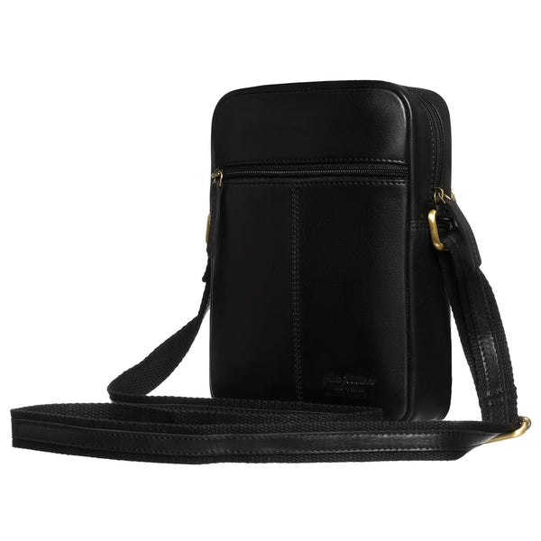 Rankinė vyrams Peterson, juoda R426