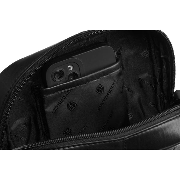 Rankinė vyrams Peterson, juoda R426