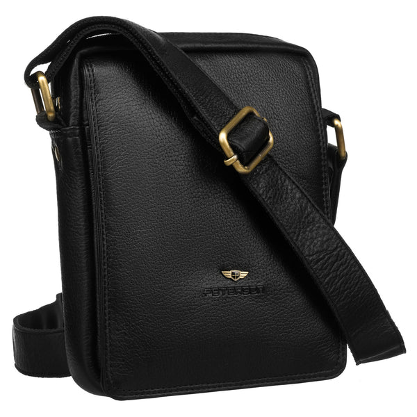 Rankinė vyrams Peterson, juoda R349