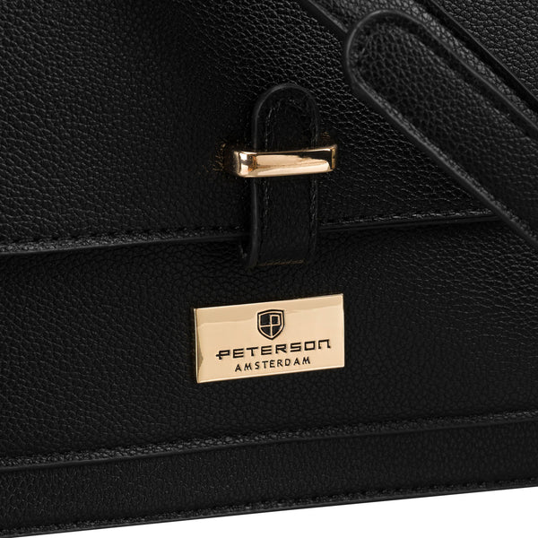 Vidutinė rankinė moterims Peterson, juoda