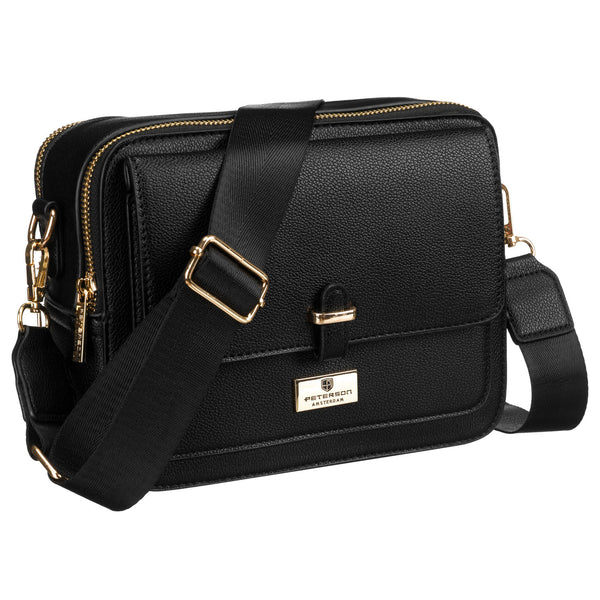 Vidutinė rankinė moterims Peterson, juoda