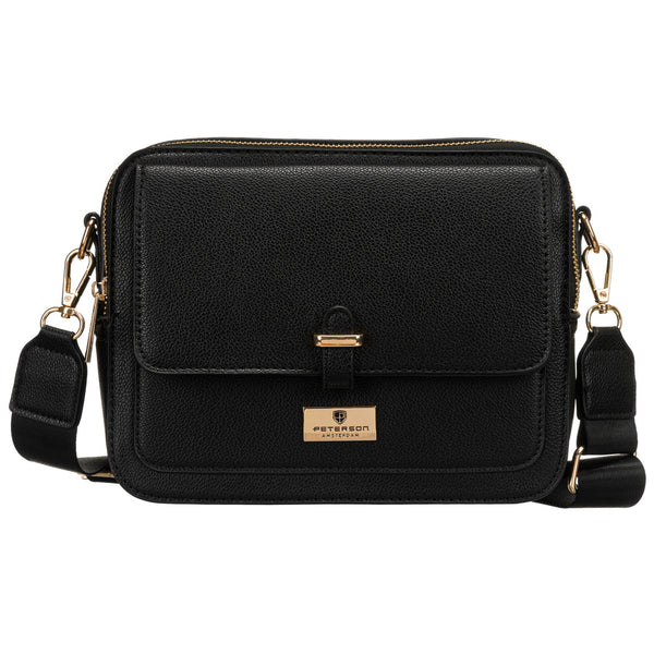 Vidutinė rankinė moterims Peterson, juoda