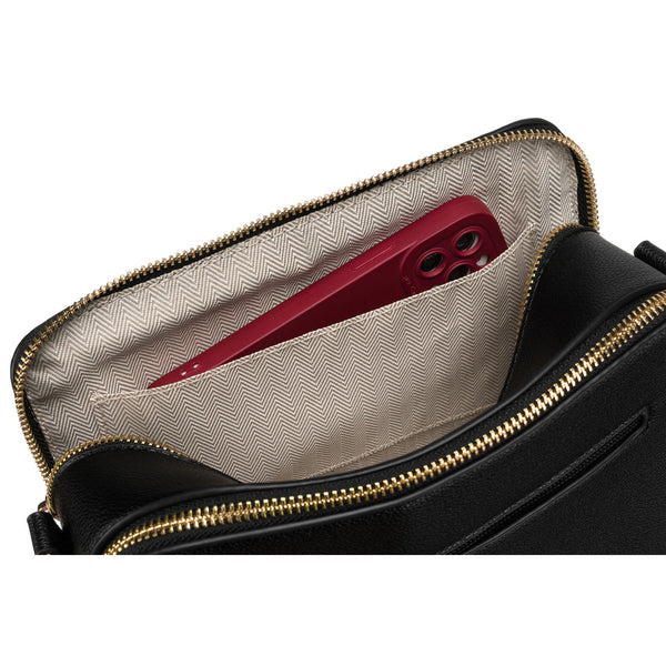 Vidutinė rankinė moterims Peterson, juoda