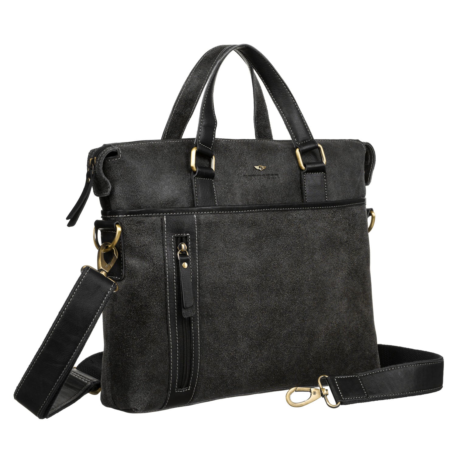 Didelė rankinė  Peterson, juoda R24