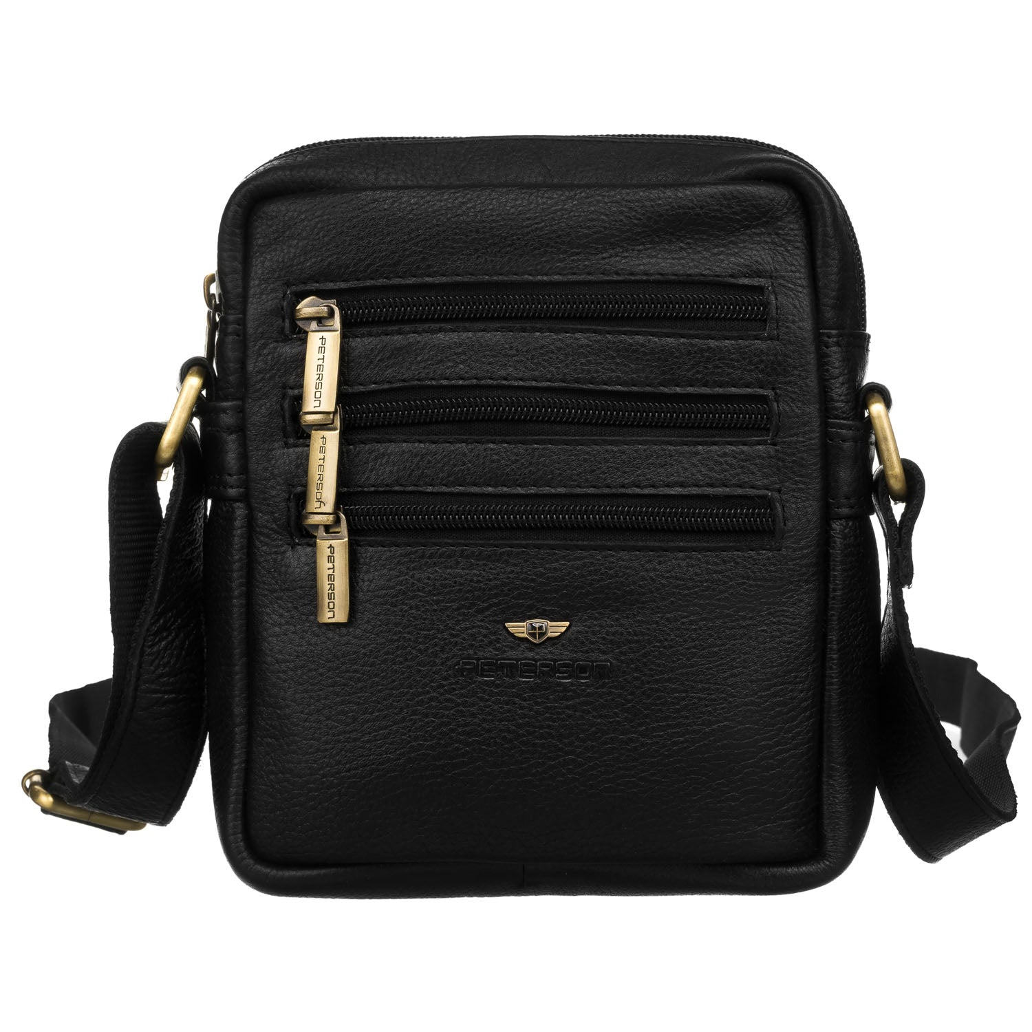 Rankinė vyrams Peterson, juoda R393