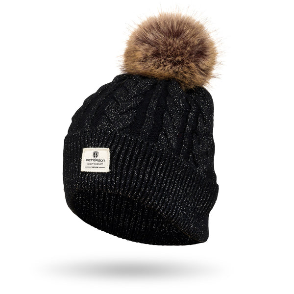 Kepurė moterims Peterson, juoda K109