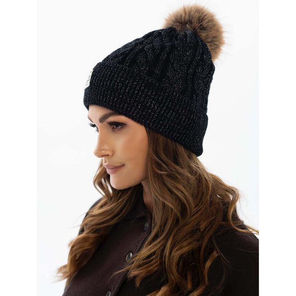 Kepurė moterims Peterson, juoda K109