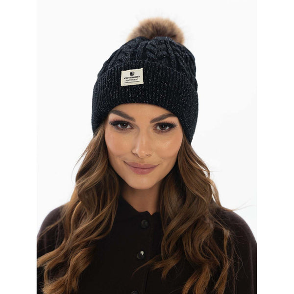 Kepurė moterims Peterson, juoda K109