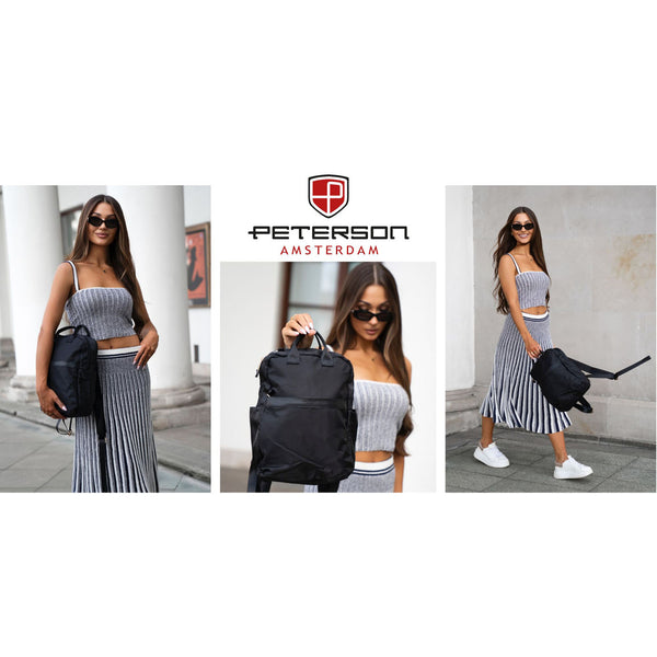 Kuprinė moterims Peterson, juoda K29