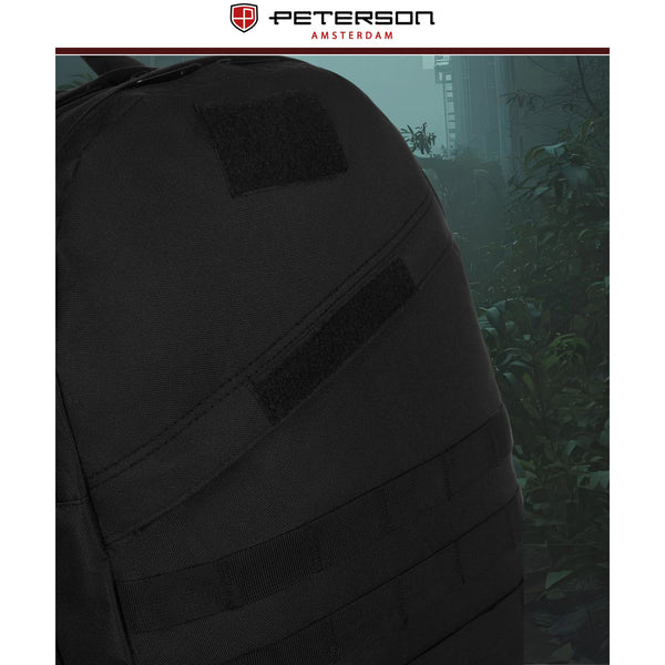 Kuprinė unisex Peterson, juoda K27