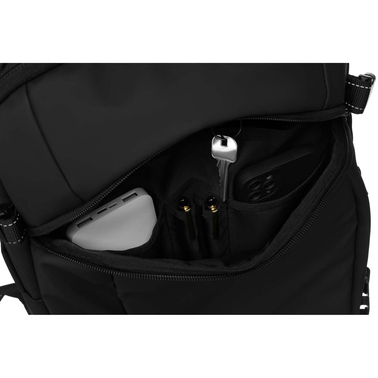 Juoda kelioninė kuprinė Peterson