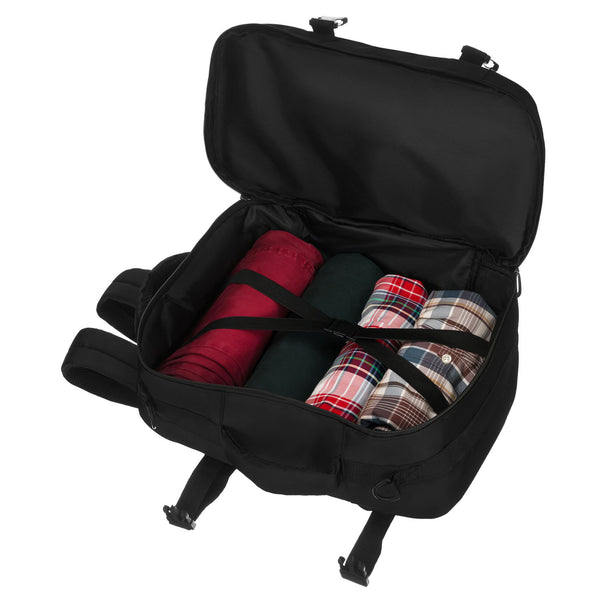 Kuprinė unisex Peterson, juoda K48