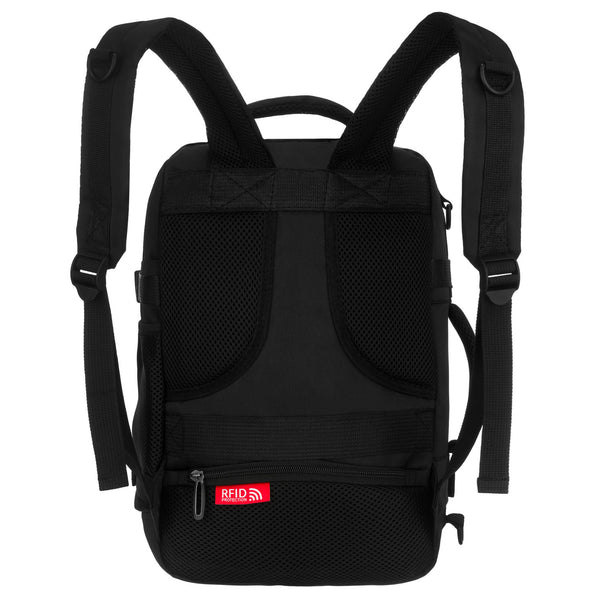 Kuprinė unisex Peterson, juoda K48