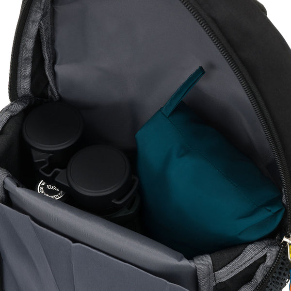Kuprinė unisex Peterson, juoda K2
