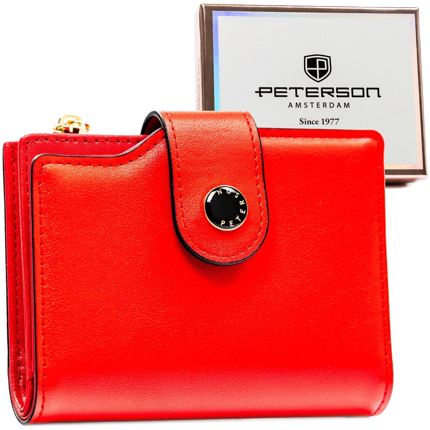 Piniginė moterims Peterson, raudona