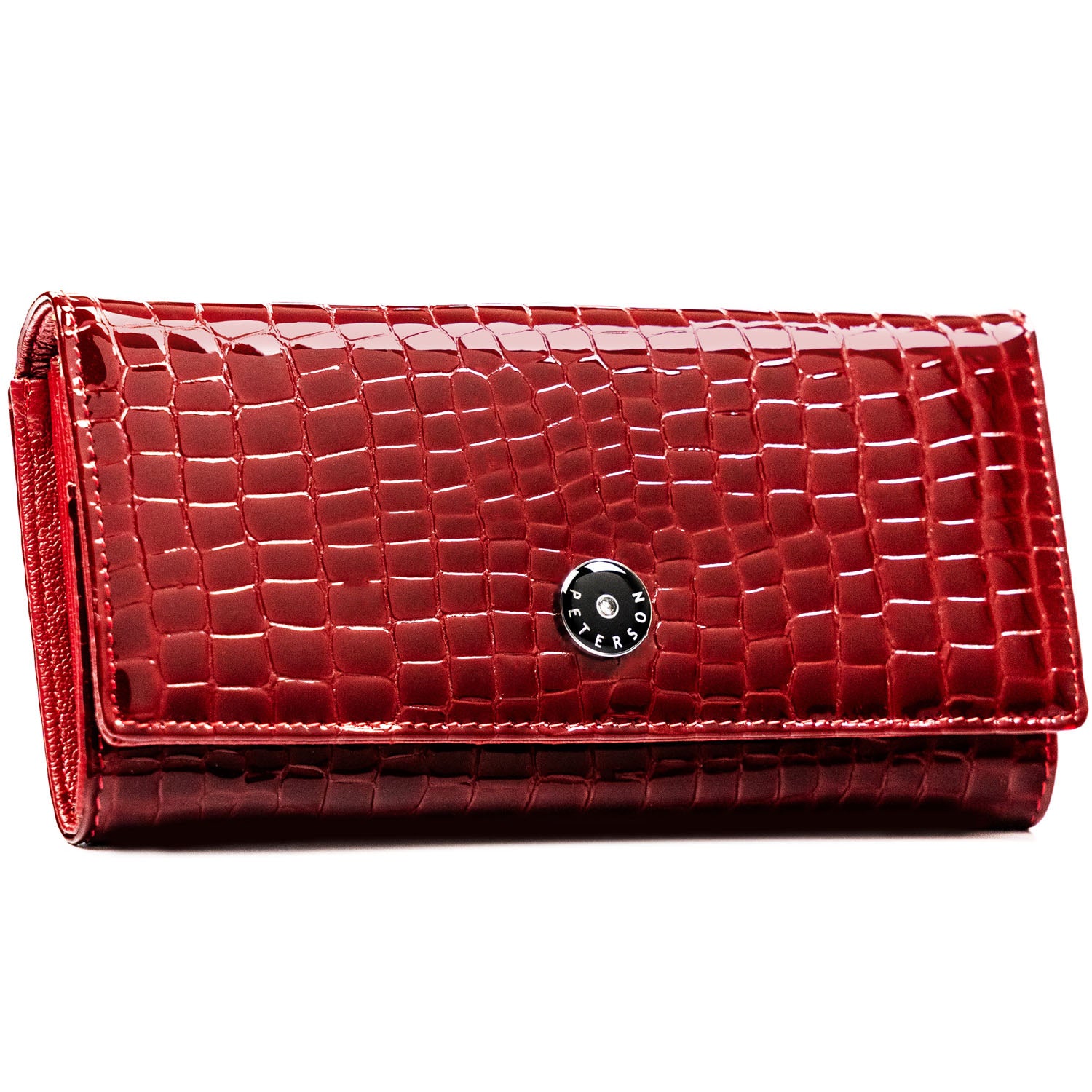 Didelė piniginė moterims Peterson, raudona G23