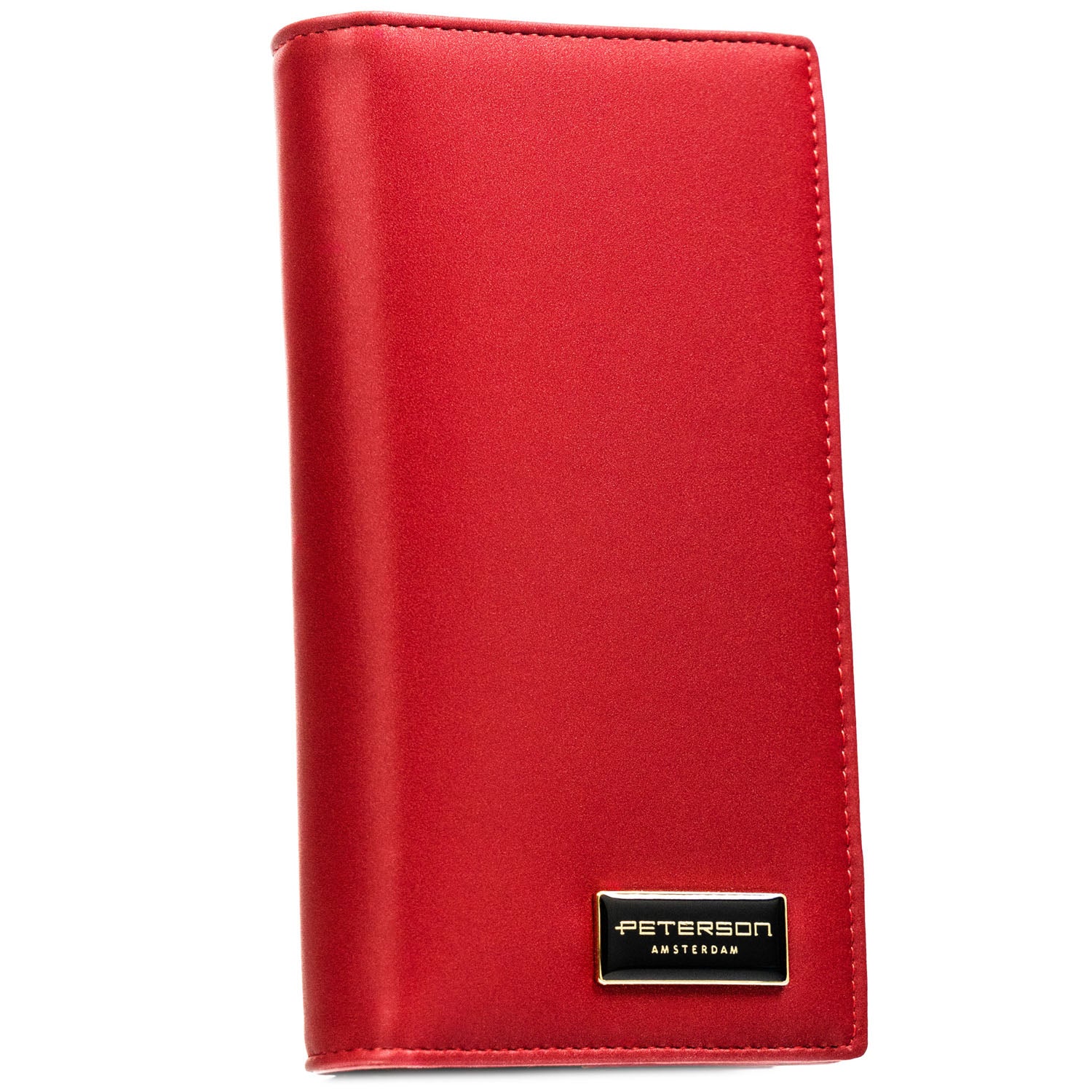 Vidutinė piniginė moterims Peterson, raudona PT103