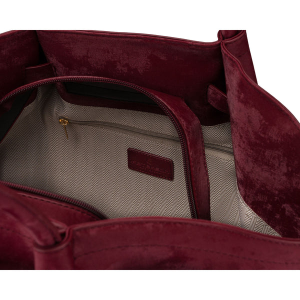 Didelė moteriška shopper tipo rankinė Peterson, bordo AX36