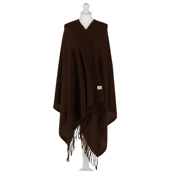 Didelis šalikas moterims Peterson, rudas S9