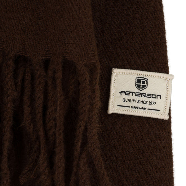 Didelis šalikas moterims Peterson, rudas S9