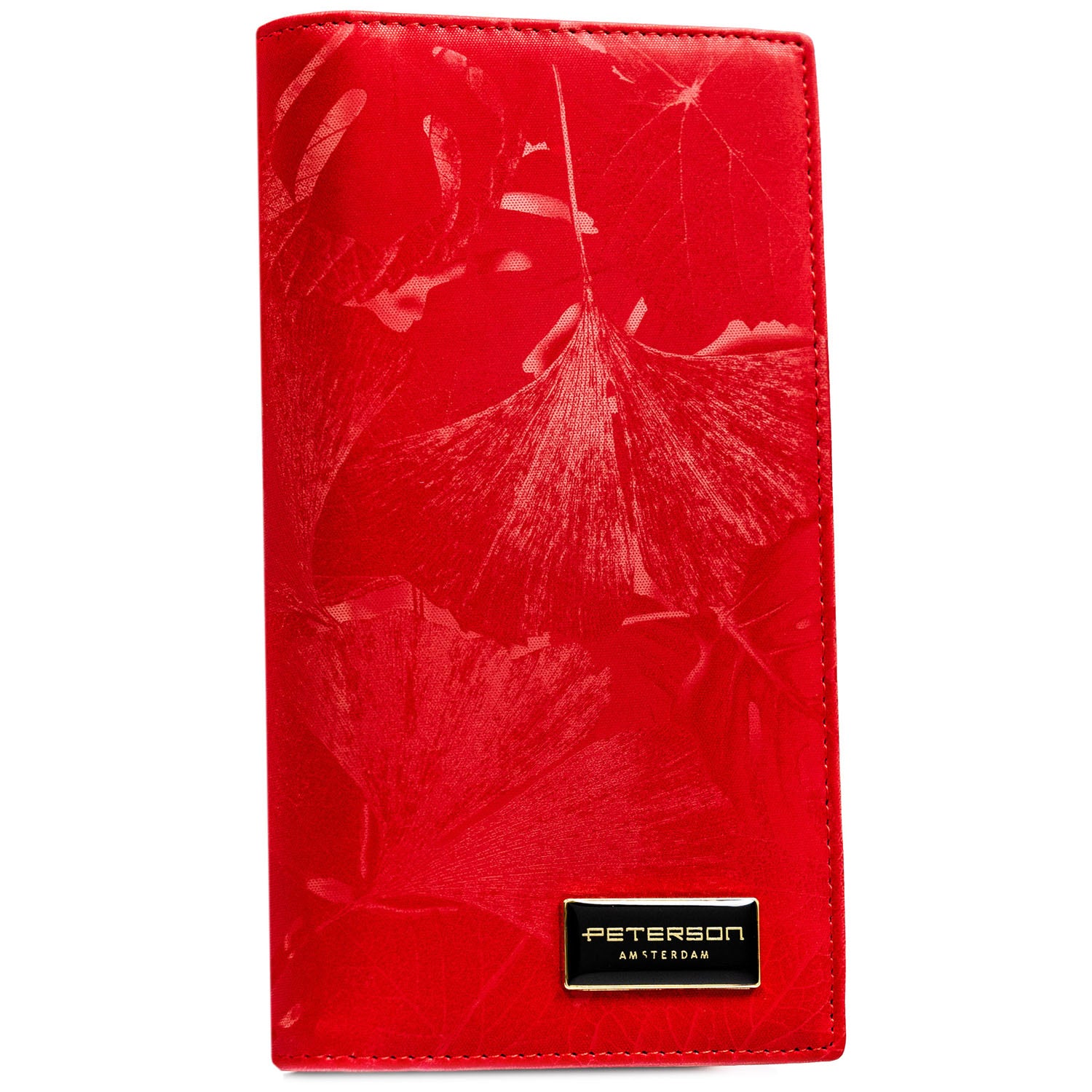 Didelė piniginė moterims Peterson, raudona 2531