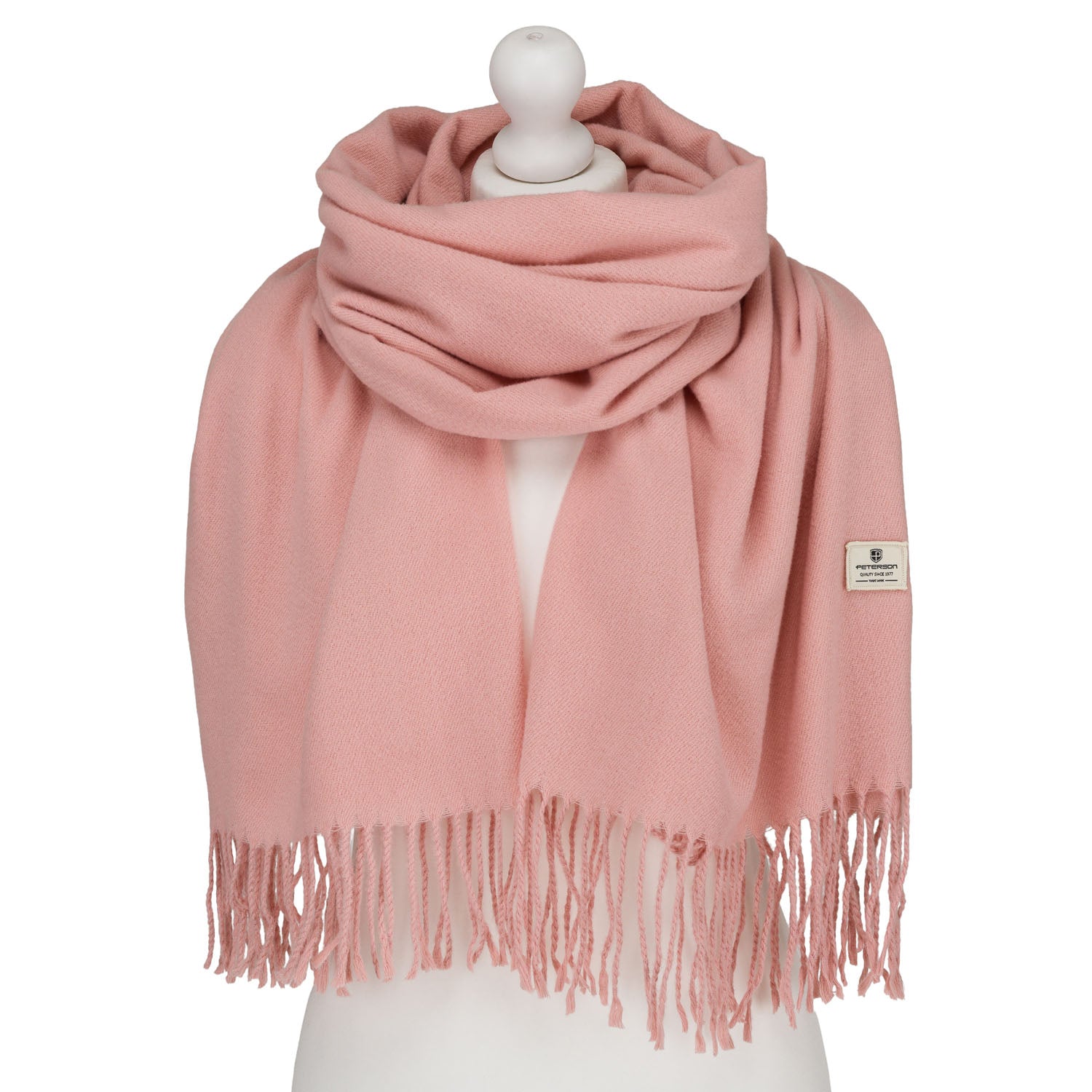 Didelis šalikas moterims Peterson, rožinė S8