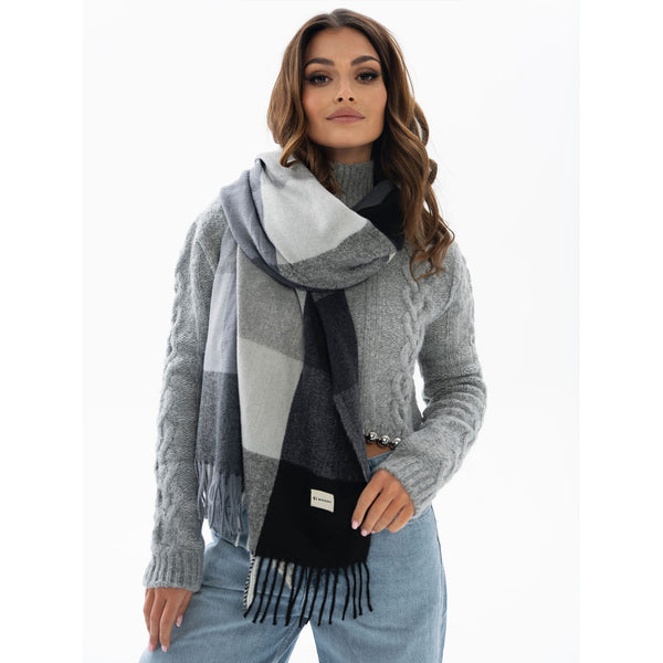 Šalikas moterims Rovicky, juoda S16