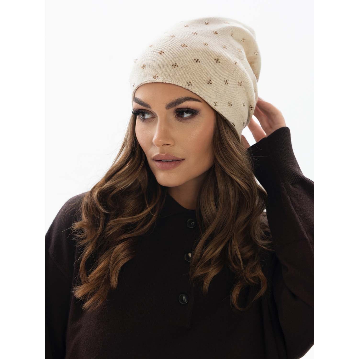 Kepurė moterims Peterson, smėlio K219