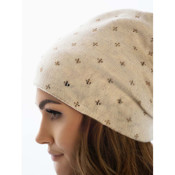 Kepurė moterims Peterson, smėlio K219