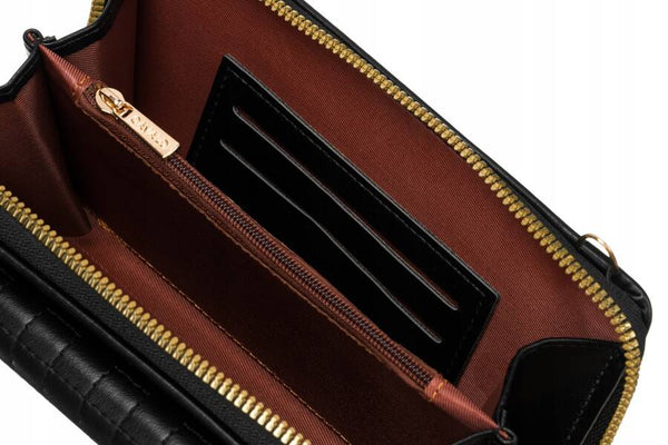 Maža elegantiška rankinė 4U Cavaldi, juoda A0153