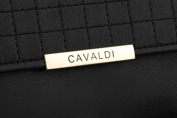 Maža elegantiška rankinė 4U Cavaldi, juoda A0153