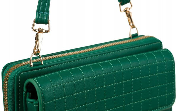 Maža elegantiška rankinė 4U Cavaldi, žalia A0155