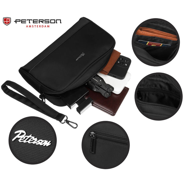 Delninė vyrams Peterson, juoda R212