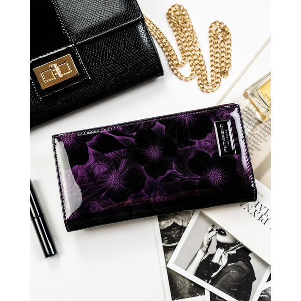 Didelė piniginė moterims Peterson, violetinė N472